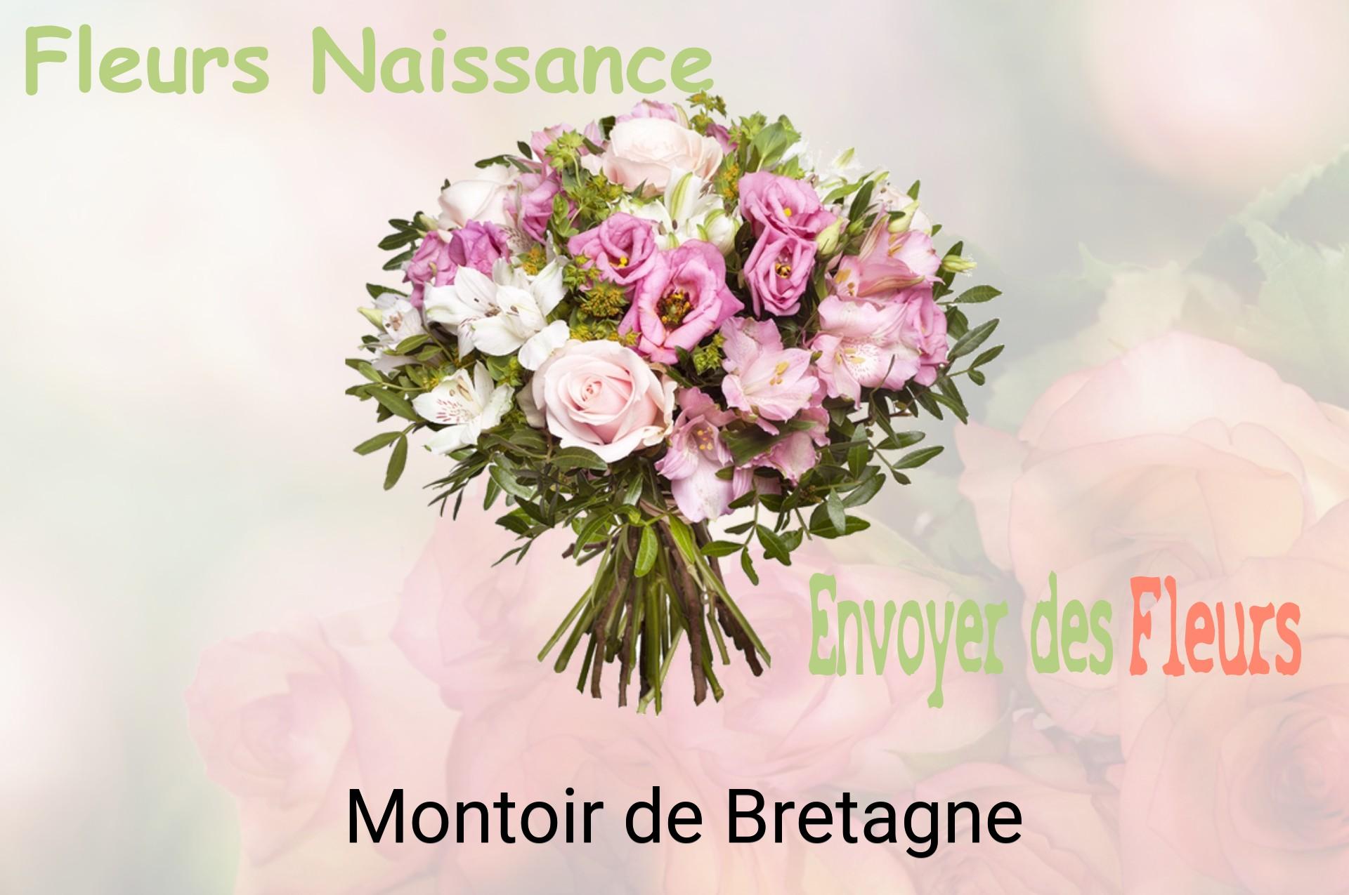 Bouquet de fleurs de naissance livré à Montoir-de-Bretagne